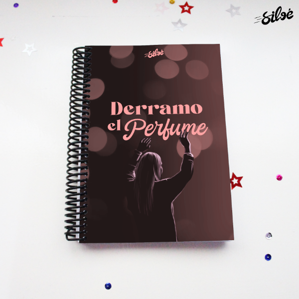 Producto - Cuaderno Devocional Anillado - Derramo el Perfume