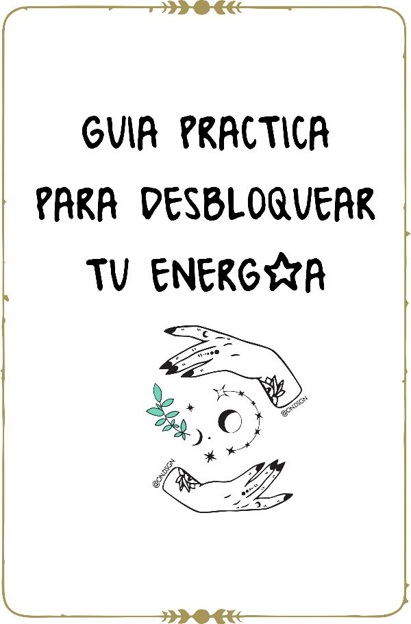 Producto - GUÍA PRÁCTICA para trabajar tu energía con PLAN DE ACCIÓN