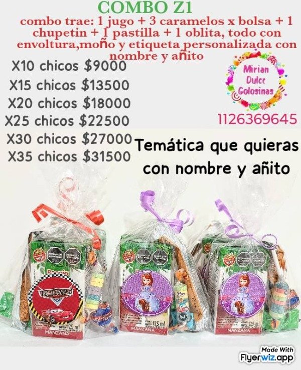 Producto - Combo rayo macQueen z1