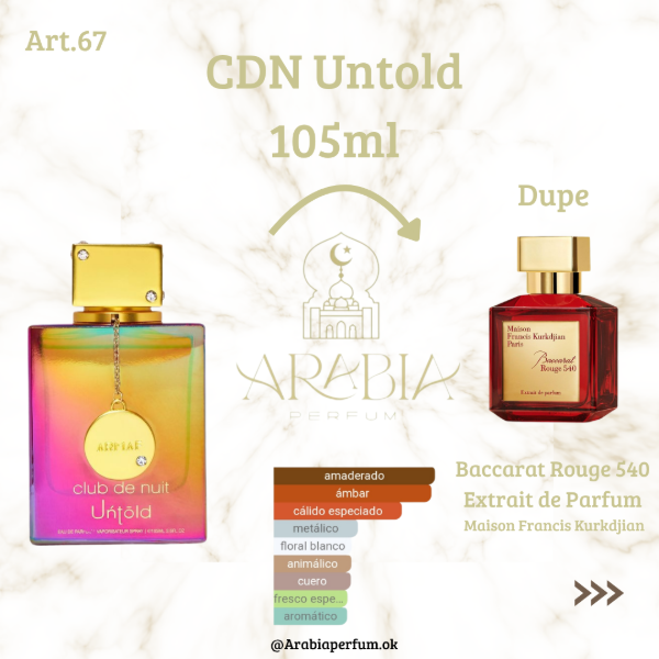Producto - Club de Nuit Untold Armaf - 1