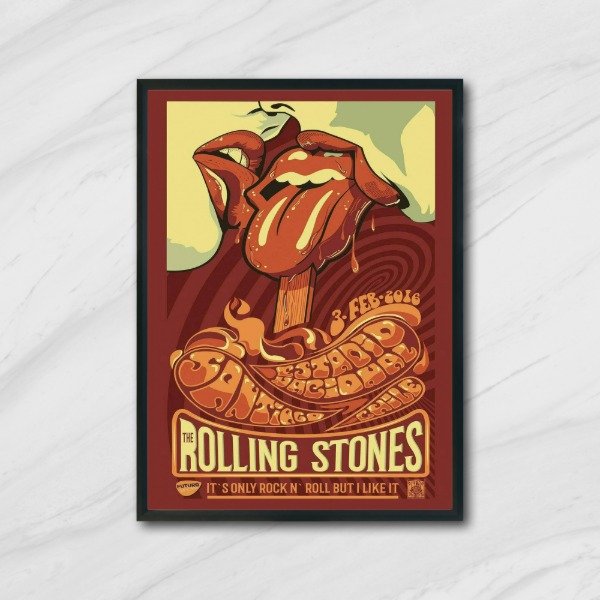 Producto - Cuadro decorativo música Rolling Stones Santiago de Chile