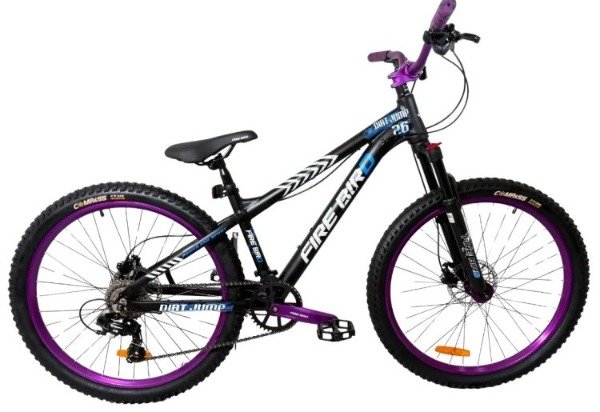 Producto - Bicicleta Stunt Dirty Jump Fire Bird Aluminio R26 8v Shimano Fr Hid - 10