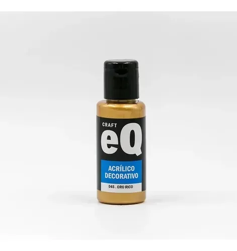 Producto - PINTURA ACRILICA EQ 50ml Oro Rico (12)