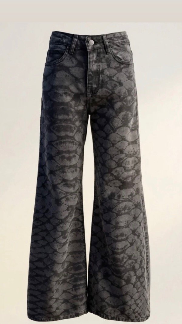 Producto - Jean reptil gris