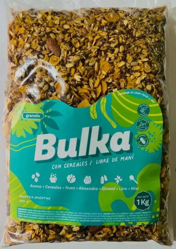 Producto - Granola con cereal sin mani BULKA