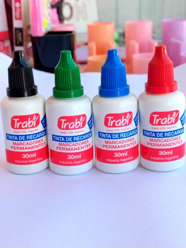 Producto - Tinta para marcador PERMANENTE - Trabi