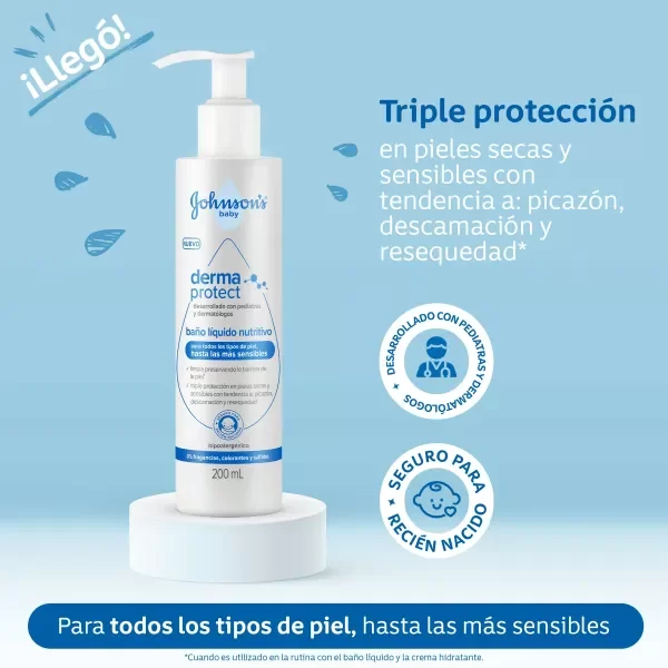 Producto - JABÓN LÍQUIDO JHONSONS DERMA PROTECT
