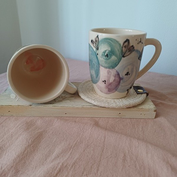 Producto - Taza Rosetón Hojitas - 7