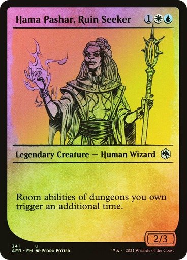 Producto - Hama Pashar, Ruin Seeker (Showcase Foil)