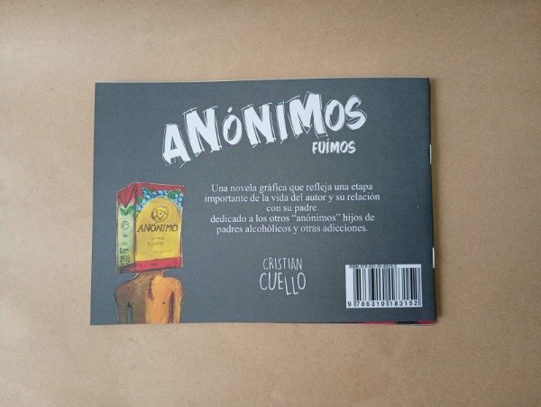 Producto - Anónimos fuimos - Cristian Cuello - Ed Autor 2026 - 1