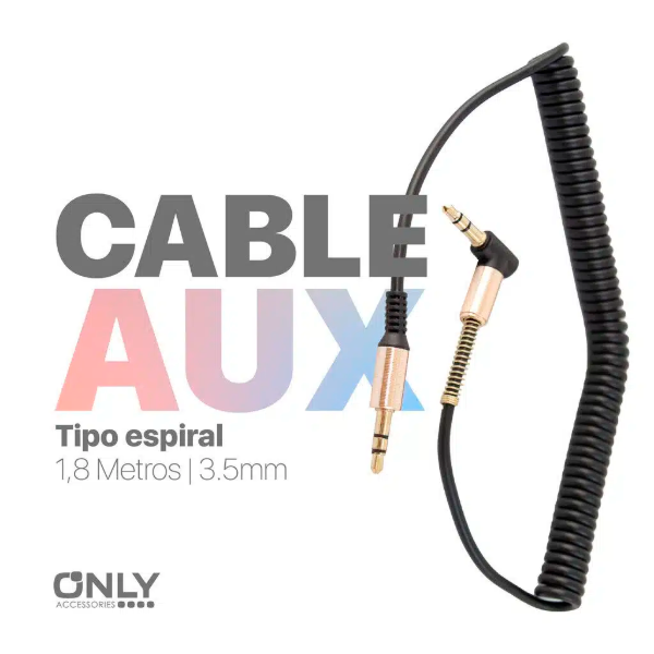 Producto - Cable ONLY Auxiliar spiral - 3