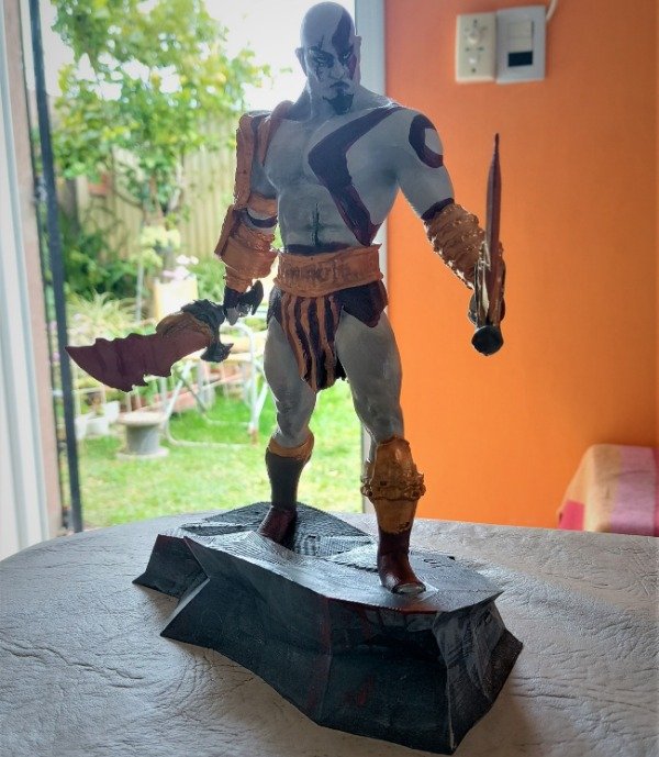Producto - Figura De Kratos De God Of War Adorno Decoración Impreso 3d