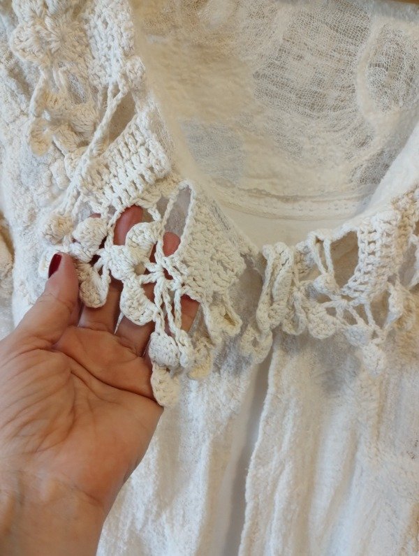 Producto - Saco Liviano PLENO Natural Crochet - 3