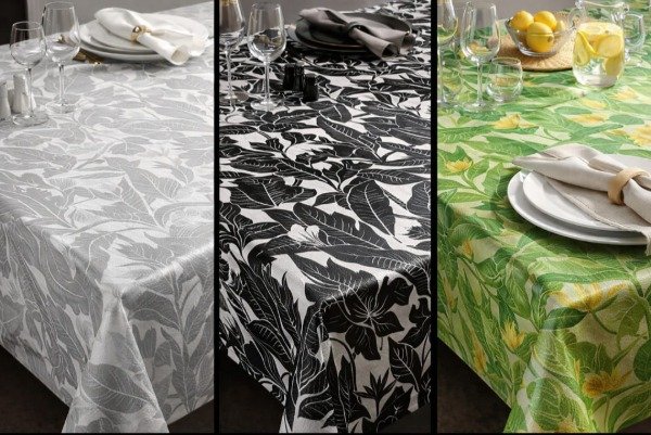 Producto - Mantel ecocuero estampado - 2,5 m de largo