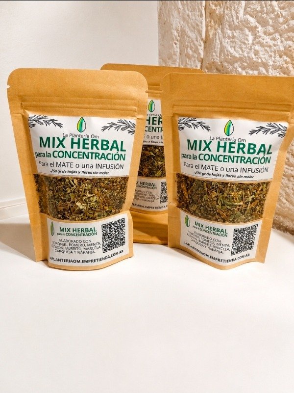 Producto - Mix herbal para la Concentración
