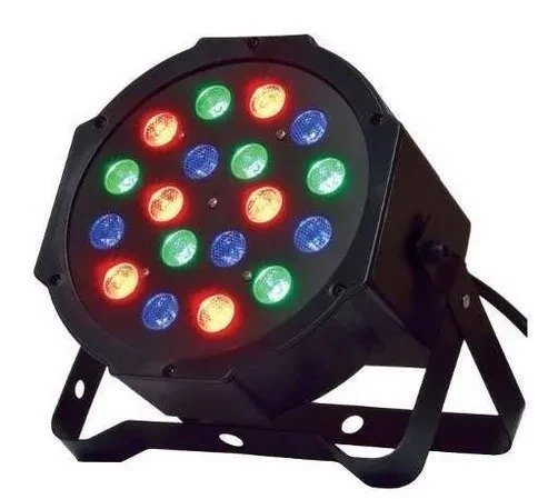 Producto - Luz Proton 18 Led RGB Audioritmico C/dmx