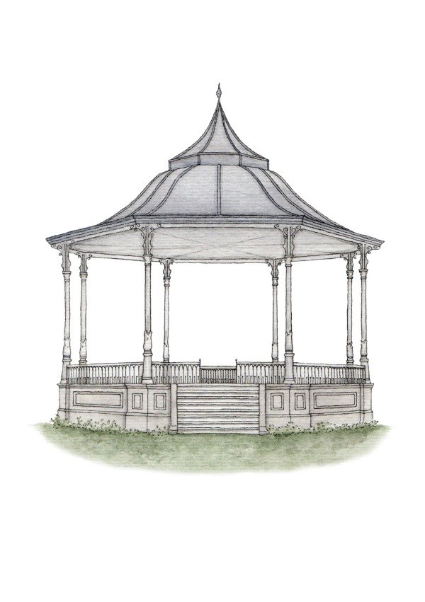Producto - postal glorieta - 0