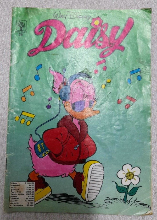 Producto - Revista Daisy #58 - Editorial Abril Cinco Disney - Año 1991
