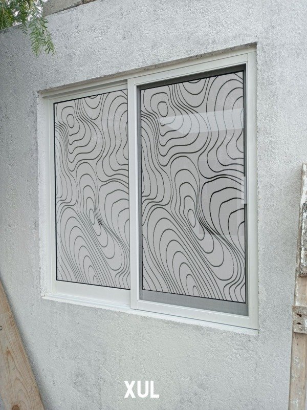 Producto - Esmerilado ventana ondas continuas