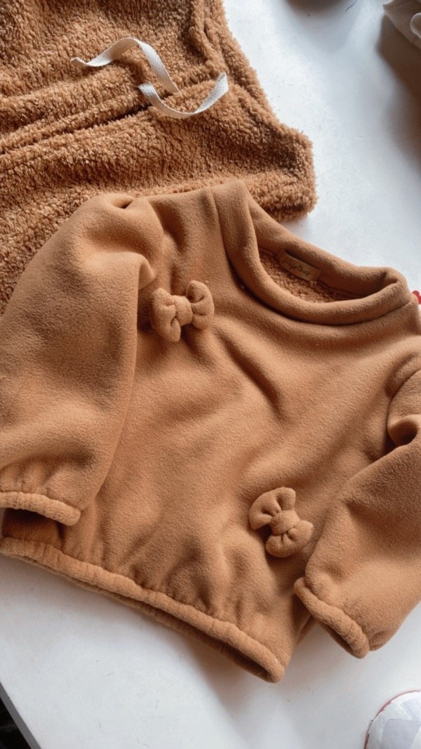 Producto - Buzo micropolar + corderito ( T. 5/6AÑOS)