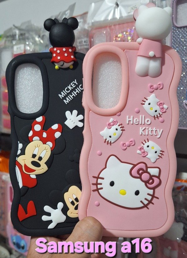 Producto - Fundas silicona diseño con muñeco. Samsung a16