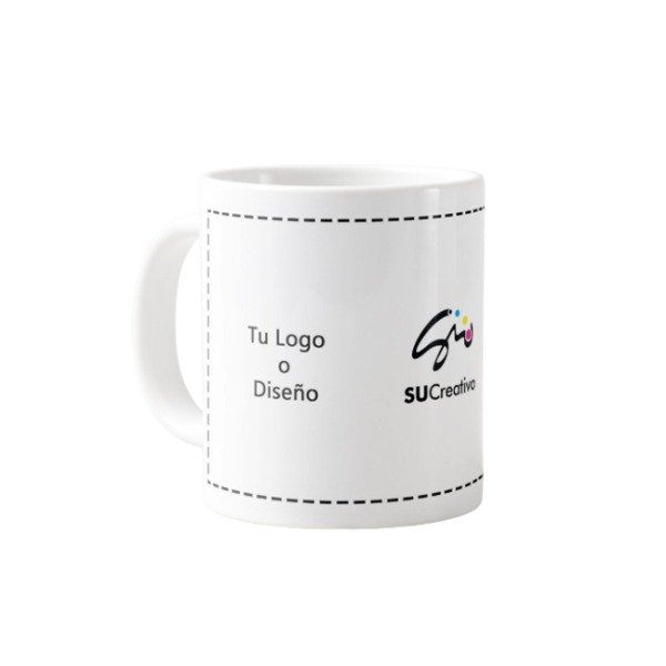 Producto - Taza blanca céramica 11 oz Personalizada Full Color - Sublimación