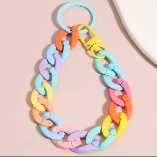 Producto - Llavero cadena colores