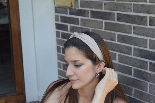 Producto - Vincha Beige