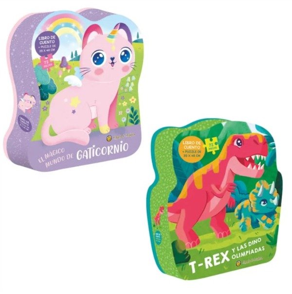 Producto - Libro y rompecabezas