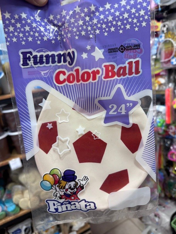 Producto - Piñata Globo 24" Pelota River x 1