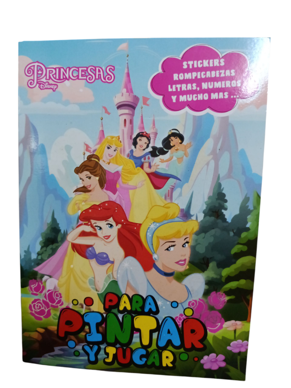 Producto - Libro para pintar princesas