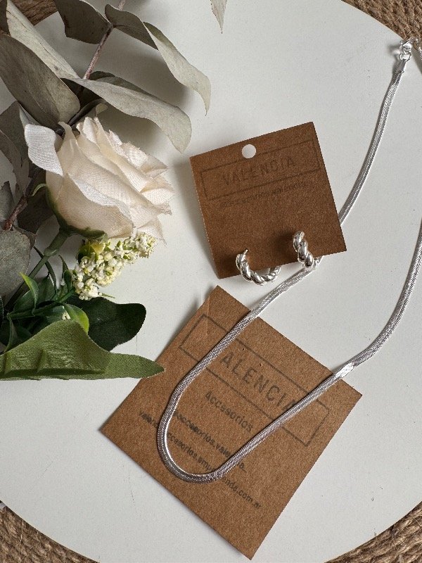 Producto - Cadena snake más aros AB