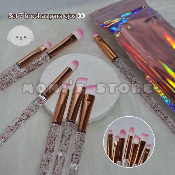 Producto - Set de brochas para ojos x7