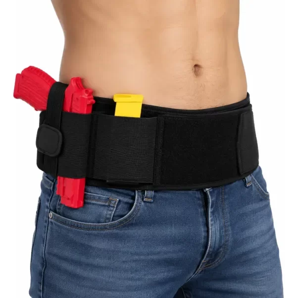 Producto - Faja Pistolera Táctica Porta Arma Cargador Oculta Ajustable - 0