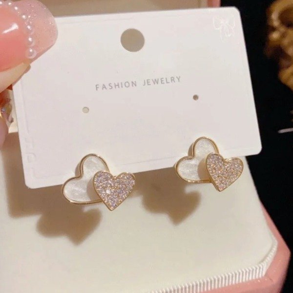 Producto - Aros doble corazon