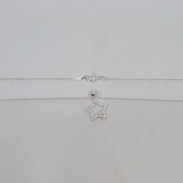 Producto - Collar estrella cubic