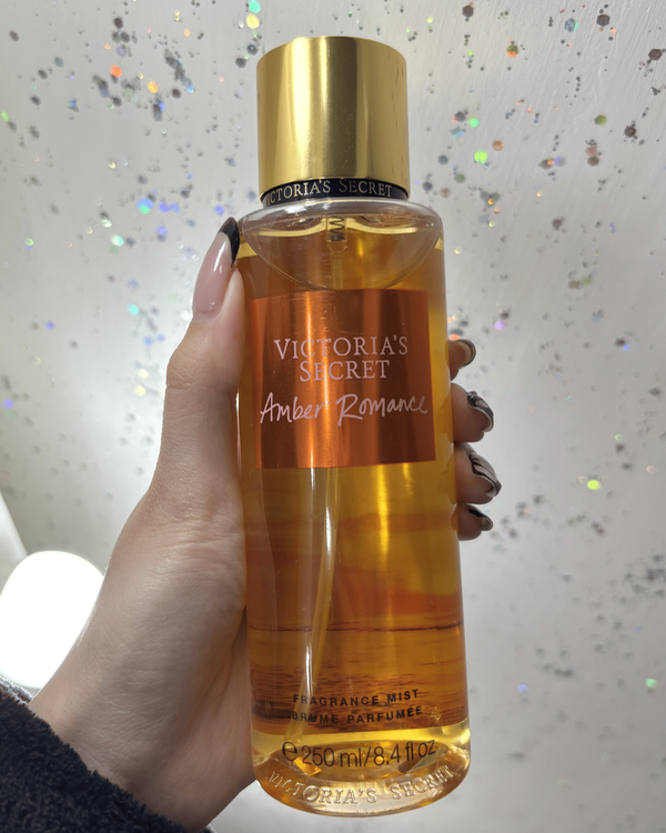 Producto - Body Splash Amber Romance Brillo