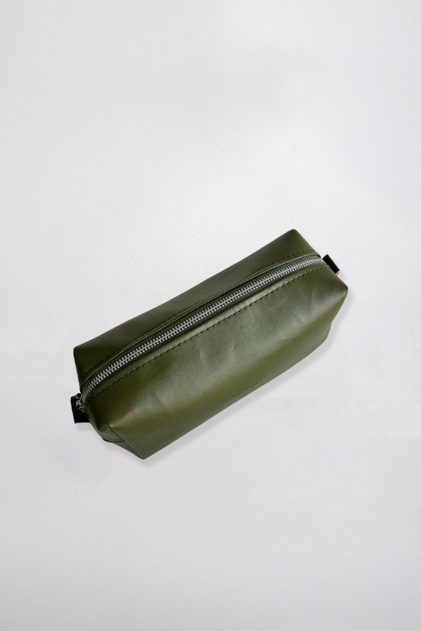 Producto - Neceser RUBEN verde simil cuero