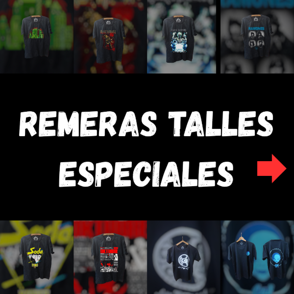 Producto - Remera talle especiales