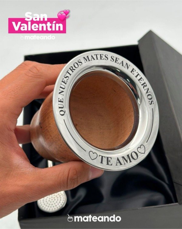 Producto - MATE CAMIONERO ALGARROBO SAN VALENTÍN A