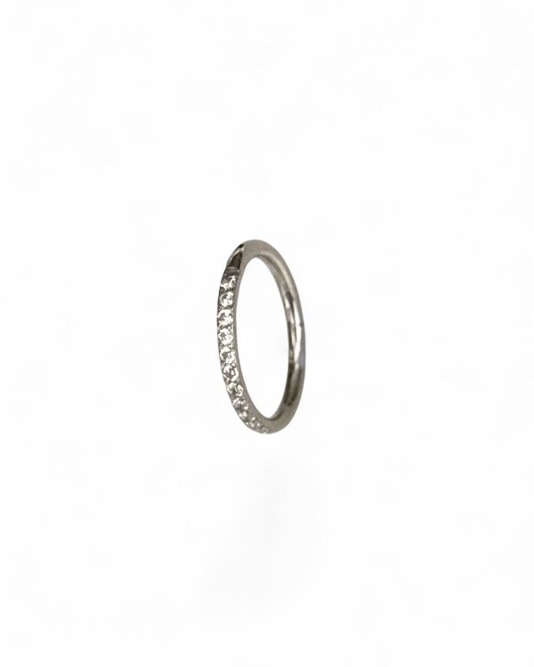 Producto - ARGOLLITA CLICKER SHINE SILVER (Unidad)