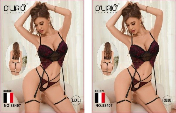 Producto - CONJUNTO ERÓTICO D'LIRIO 407 (x6)