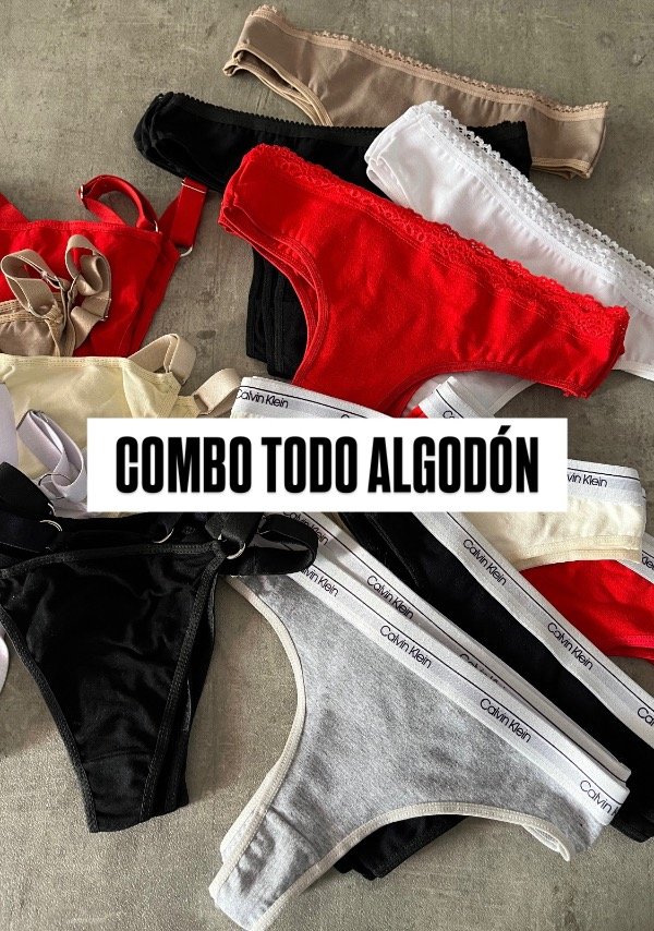Producto - Combo Todo Algodón (3 DOCENAS)