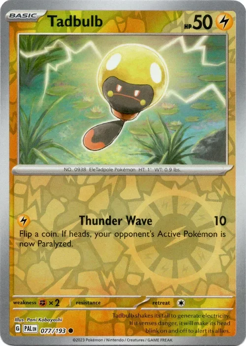 Producto - Tadbulb - 077/193 - Paldea Evolved - Reverse Holo