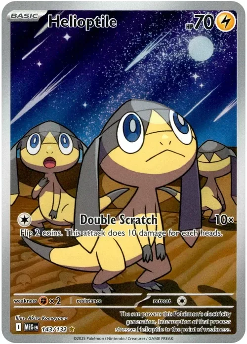 Producto - Helioptile - 143/132 - Mega Evolution - Holo