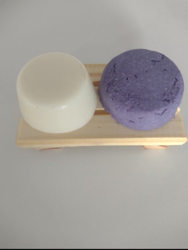 Producto - 2 pastillas de shampoo + acondicionador o 3 pastillas de shampoo