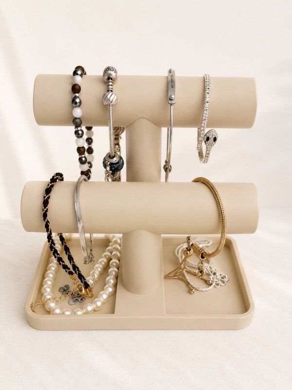 Producto - Organizador de Joyas para Collares, Pulseras, Anillos