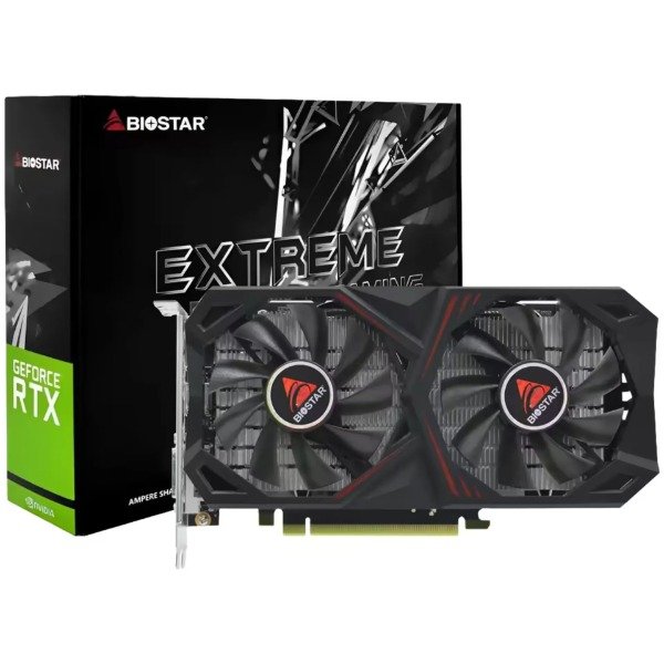 Producto - Biostar GeForce Super Extreme Gaming - GDDR6 - HDMI/Displayport/DVI
