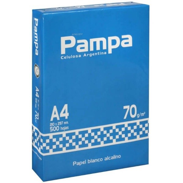 Producto - Resma A4 "Pampa" 70gr x 500h