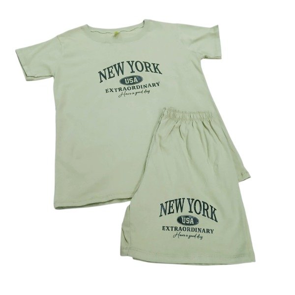 Producto - Conjunto Dama New York Verde T2 y T4